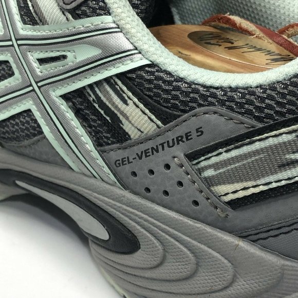 ASICS Womens Gel Venture 5 Running Shoes Mint Gray T5N8Q Lace Up Size 9 - Picture 5 of 7